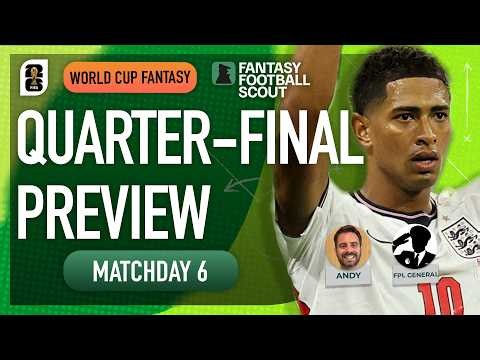 ANDY + FPL GENERAL TEAM REVEALS! 🚀 | QUARTER FINAL! 🚨 | FIFA World Cup 2026 Fantasy Tips