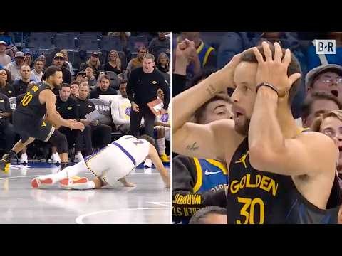 Steph Curry Makes Luka Doncic Touch Earth 😳