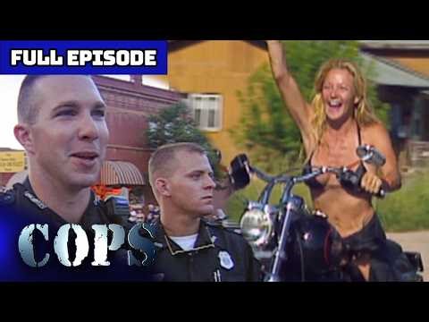 COPS Classic: The 57th Annual Sturgis Motorcycle Rally | Full Episode | COPS TV Show