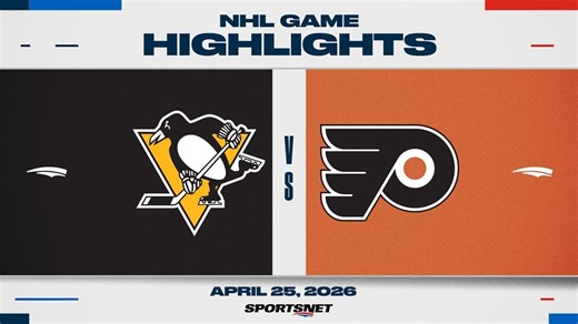 NHL Game 4 Highlights | Penguins vs. Flyers - April 25, 2026