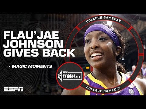 Magic Moment: Flau'jae Johnson Matches Donations, Raises $20,000 for Cancer Research 💫