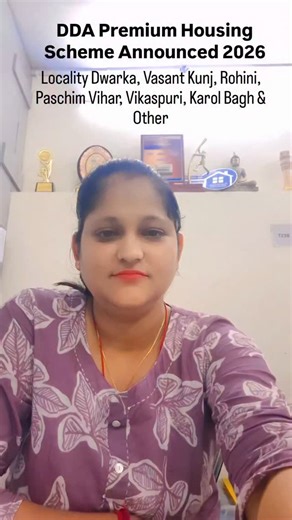 🚨 Launch of DDA Premium Housing Scheme 2026 🚨 DDA announces the sale of HIG, MIG, LIG, JANTA & EHS Flats, along with Car/Scooter Garages, in various prime and sought-after localities of Delhi on an “As Is Where Is” basis. 📍 Available Locations: Jasola Vihar, Vasant Kunj, Dwarka, Karol Bagh, Loknayakpuram, Rohini, Dwarka & other locations 🏠 Total Flats Available: 582 🗓 Last Date for Online Registration & EMD Submission: 13.02.2026 | 12:00 PM 📞 For more details: DM us or call 011-43824421 | 