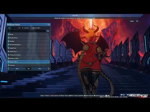 PSO2 NGS Character Creation Tutorial, Golden Torment Mia
