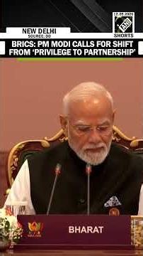 BRICS 2026: PM Modi calls for a shift from 'pyramid of privilege' into 'platform of partnership'