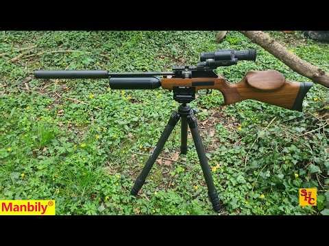 Pest Control with Air Rifles - Squirrel Shooting - Testing my new Manbily tripod.