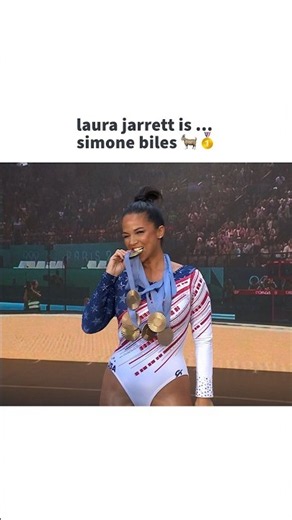 Laura Jarrett is Simone Biles