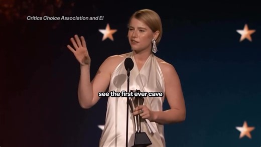 Jessie Buckley delivers a powerful speech after winning Best Actress at the #CriticsChoice awards. #AwardsSeason (🎥: Critics Choice Association and E!) | E! News