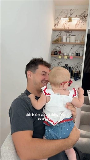 my husband reacts to our daughter’s outfit (part 14) #shorts