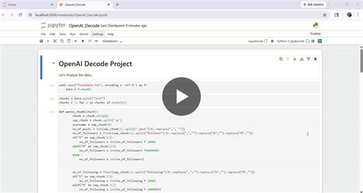 #python #datascience #openai #projects #continuouslearning | Ashwani Vats