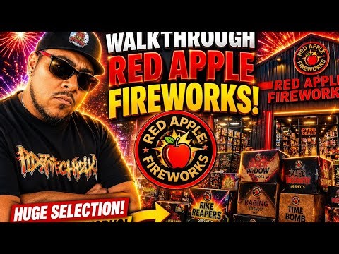 Red Apple 🍎 Fireworks Store Walkthrough 2026