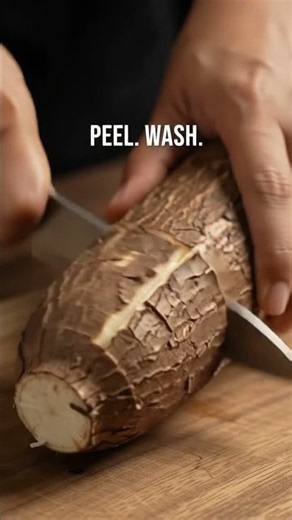 How Do You Make Cassava SAFE to Eat?! 🌿🔥 Traditional cassava processing