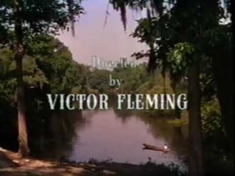 Gone with the Wind (1939) opening credits and ending [VHS quality] 