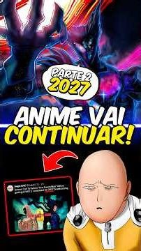 ONE PUNCH MAN vai CONTINUAR? 😨💔
