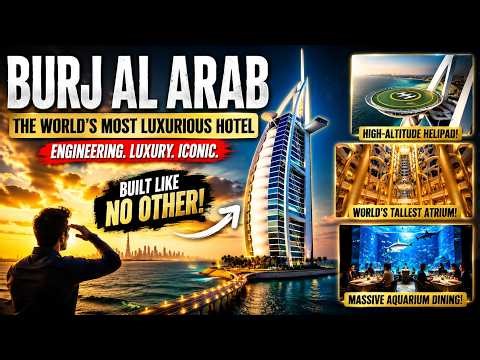 Burj Al Arab: Dubai’s Impossible Luxury Hotel!