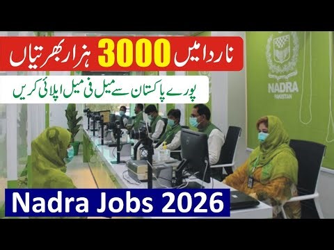 National Database and Registration Authority Jobs 2026 - Nadra Jobs 2026 - How To Apply By PAKID App