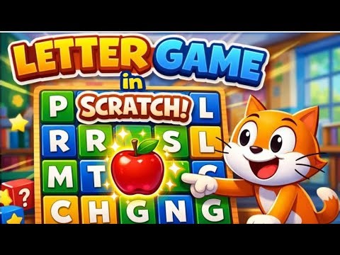 Want Amazing Animated Letters in SCRATCH Watch This!