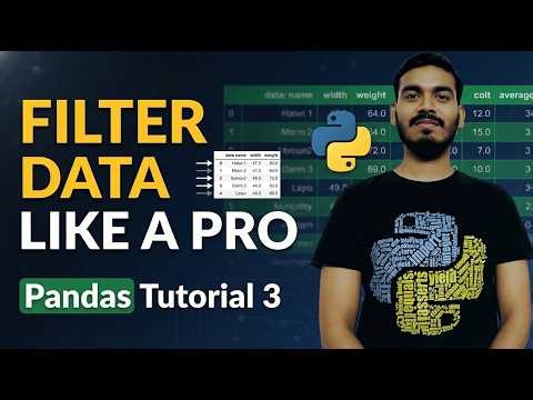 33.Pandas Advanced Tutorial | concat, merge, query, isin, between, duplicates | Python Data Analysis