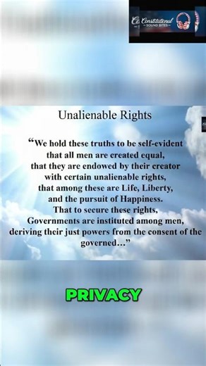 UNALIENABLE RIGHTS: What is the source?#rights #justice #shorts