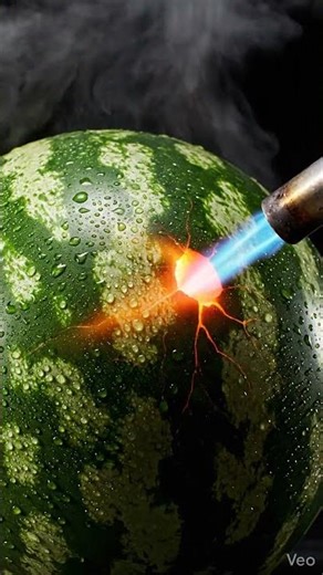 Fruit Experiment #24 - Don't Blink - It Starts Glowing… Then BOOM 🤯🔥