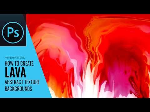 Lava Texture Abstract Background Tutorial in Adobe Illustrator