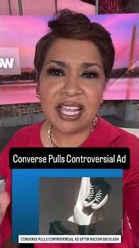 Converse ad pulled after backlash