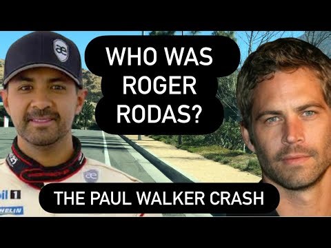 THE PAUL WALKER CRASH | WHO Was Roger Rodas the Driver? Accident Location and Grave