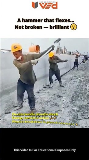 This Hammer Bends on Impact 😱 | Real Physics at Work #shorts #viral