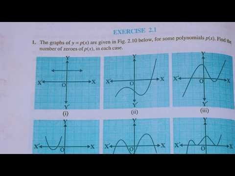 Class 10th maths l Exercise 2.1 l Chapter 2 l polynomials l Ncert l Solution l Cbse Board
