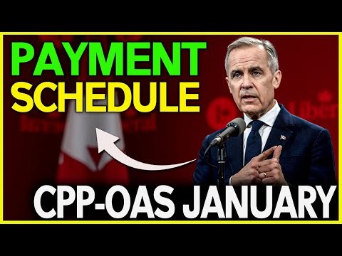 Canada Pension Alert: CPP & OAS January 2026 Payment Schedule Released