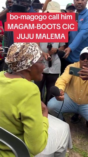 Magam-Boots CIC Juju Malema: What EFF Youth Called Him