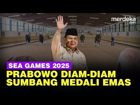 Diam-Diam Prabowo Sumbang Medali Emas di Sea Games, Terjun Seleksi Atlet Berkuda