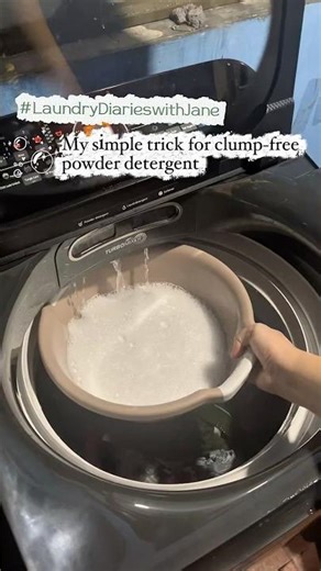 Paano maiwasan ang buo-buong powder detergent sa automatic washing machine?