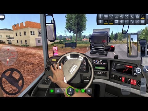 Bus Simulator Ultimate: Luxury NAM Bus Offroad Driving - Android Gameplay
