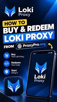 How to Buy & Redeem Loki Proxy from ProxyPro.org (Step-by-Step)