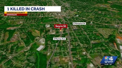 Coroner's office called to hospital after crash in Anderson County