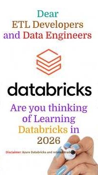 Are you planning to learn Databricks in 2026?