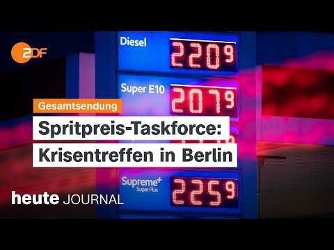 heute journal vom 16.03.2026 Hohe Spritpreise, Straße von Hormus, mögliche Commerzbank-Übernahme
