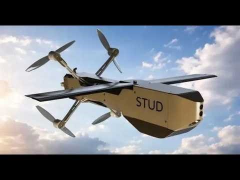 300km/h Combat Drone?! STUD UAV ⚡ #military #drone #wartech #defense #futurewar