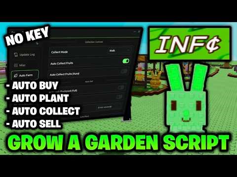 Grow A Garden Script *NO KEY* 🥕 – Auto Farm, Auto Sell, & More! (Mobile & PC)