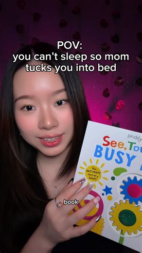 Mom helps you fall asleep #asmr
