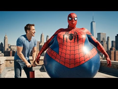 Bug! Female Inflation Transformations into Spider Woman | Watch Me Blow Up!