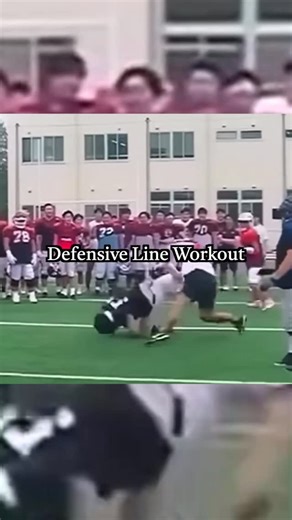 Nicholas Dheilly (Dline Coach) on Instagram: "D-Line Workout Feel pressure and shed"