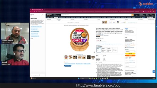 This session focuses on understanding PPC advertising through a structured, data-driven approach. Participants will learn how to plan, execute, and optimize campaigns by analyzing market behavior, controlling ad spend, and improving performance through strategic decision making rather than guesswork. Upcoming Advanced Amazon PPC Program: www.enablers.org/ppc | Enablers