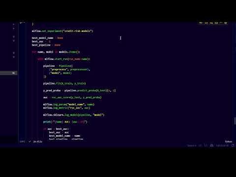 ML Project - Credit Risk Score | PART 2 - Model Training & Saving