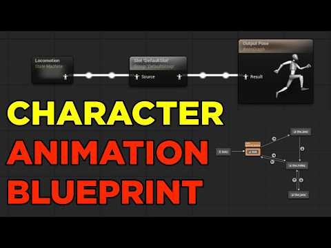 Create your First Character Animation Blueprint - Make your First Game in Unreal Engine #29