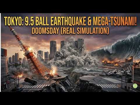 TOKYO DOOMSDAY: What a 9.5 Mega-Earthquake Looks Like 2026 Real Simulation #Tsunami #DisasterFilm