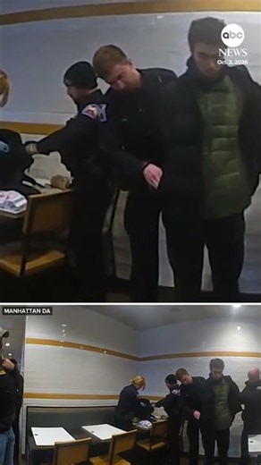 Full bodycam footage of Luigi Mangione arrest released for first time