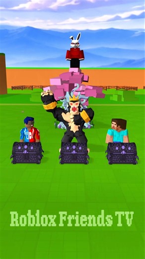 Who Will Win? Bacon And Friends Break The Strongest Monster Chest In Steal An Egg! #roblox
