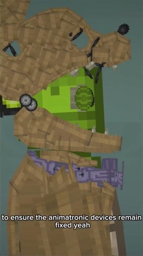 Spring lock suit tutorial #fnaf #fivenightsatfreddys