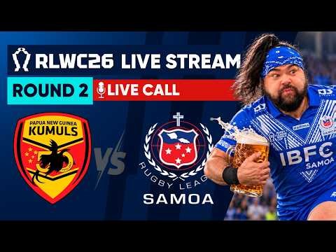 Papua New Guinea vs Samoa | Rugby League World Cup Live Stream | Round 2